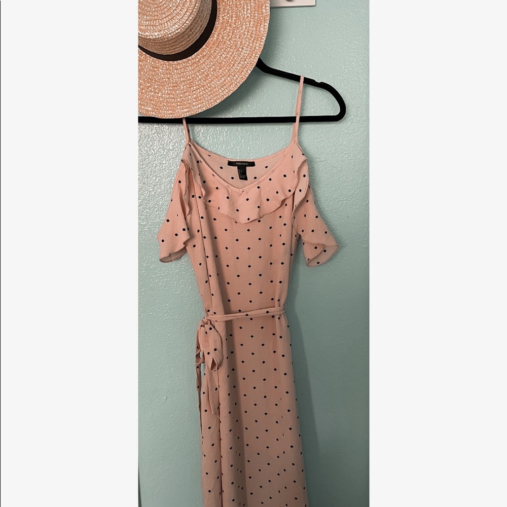 Forever 21 Blush Pink Maxi Dress